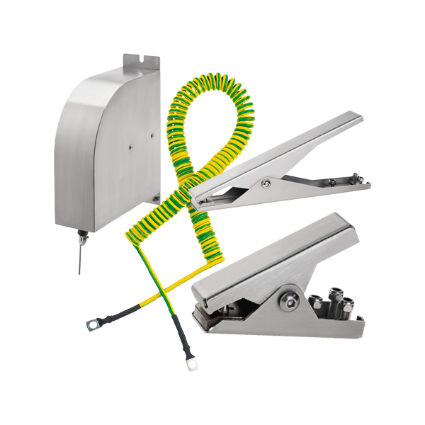 Q.Crodile Grounding clamps + Grounding cables and -reels